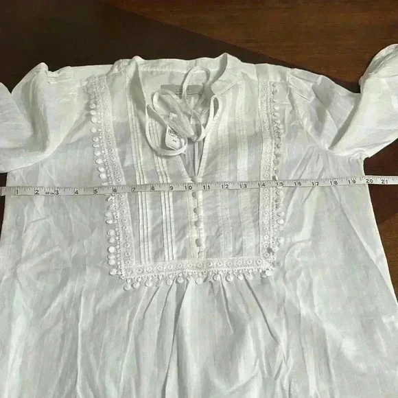 LOFT women’s long sleeve blouse - Picture 8 of 12